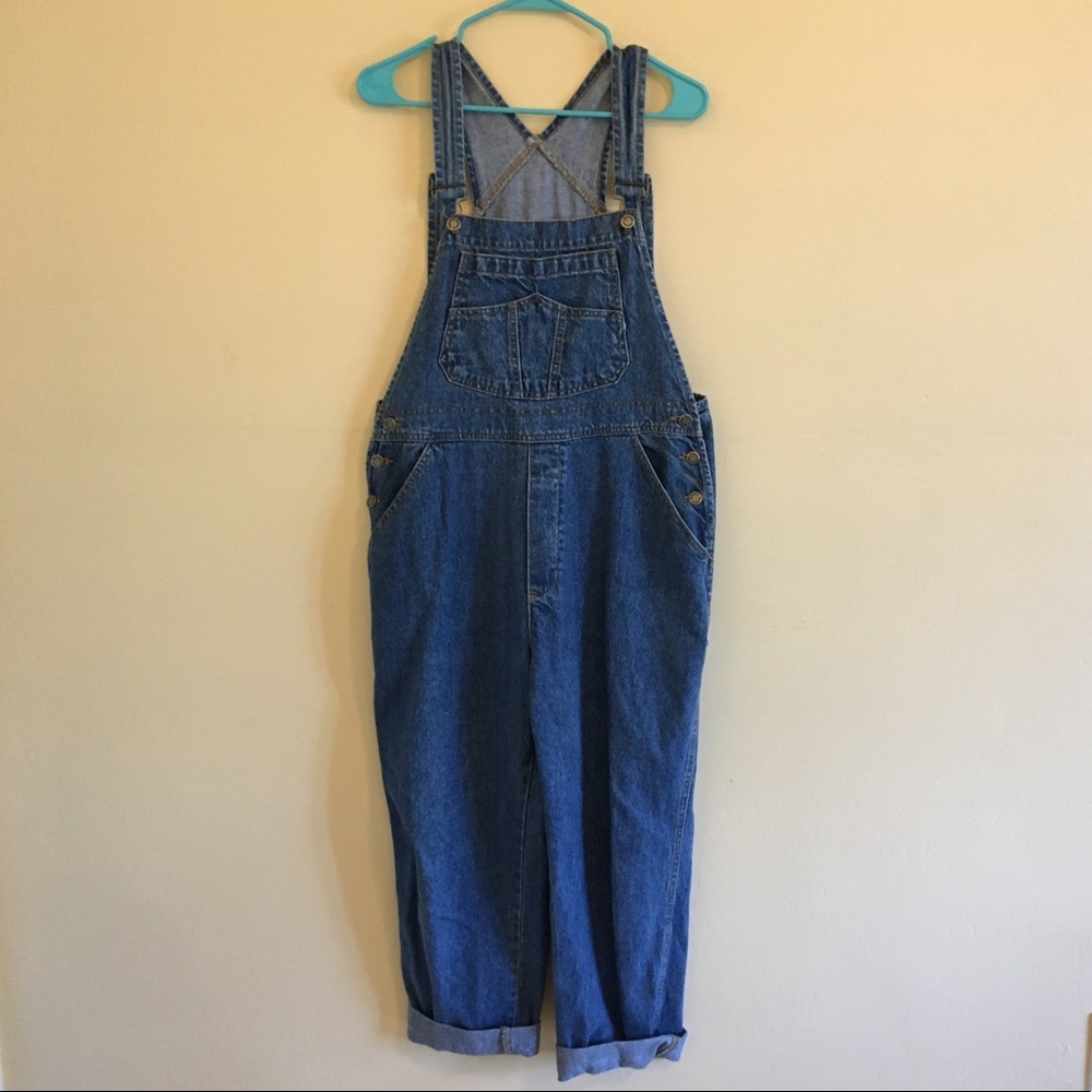 London London Denim Bib Overalls